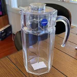 Luminarc pitcher glass beautiful